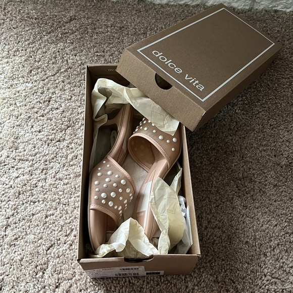Dolce Vita Meeza Pearl Blush kitten heel - Picture 10 of 10